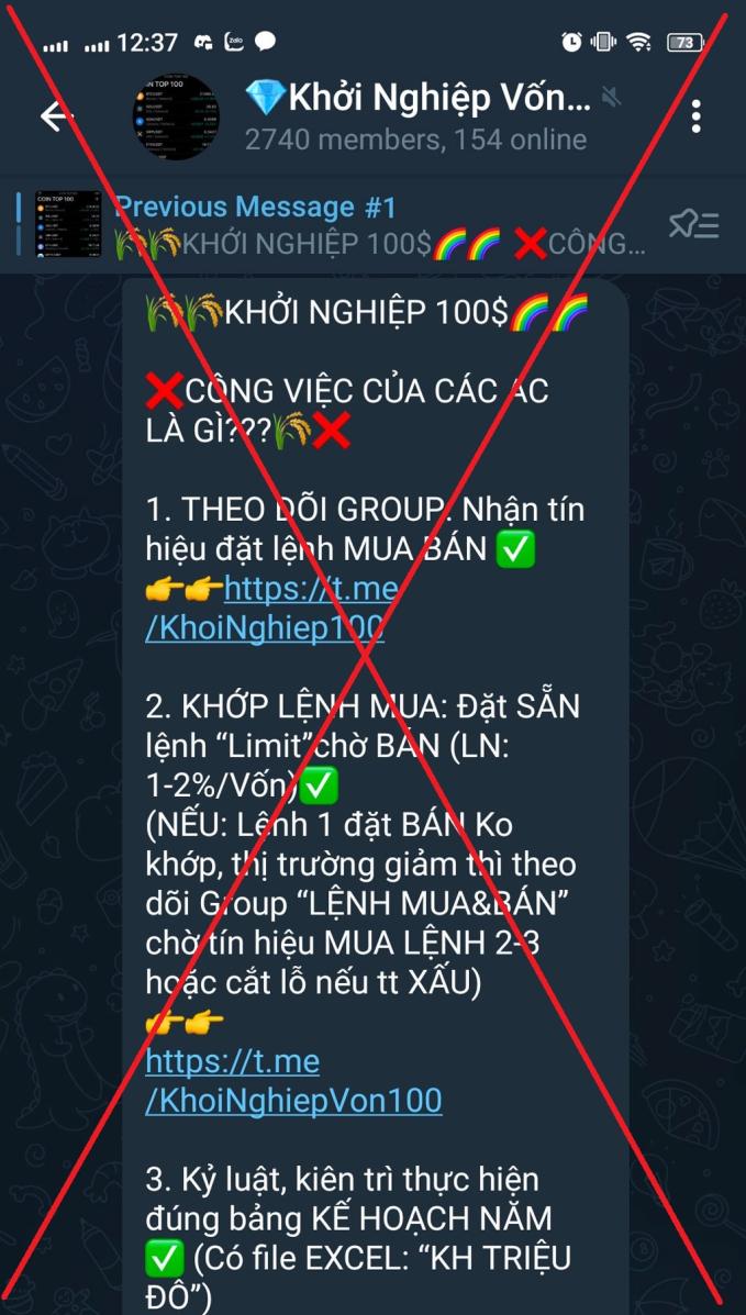 Cần cảnh giác với chiêu thức lừa đảo trên Telegram