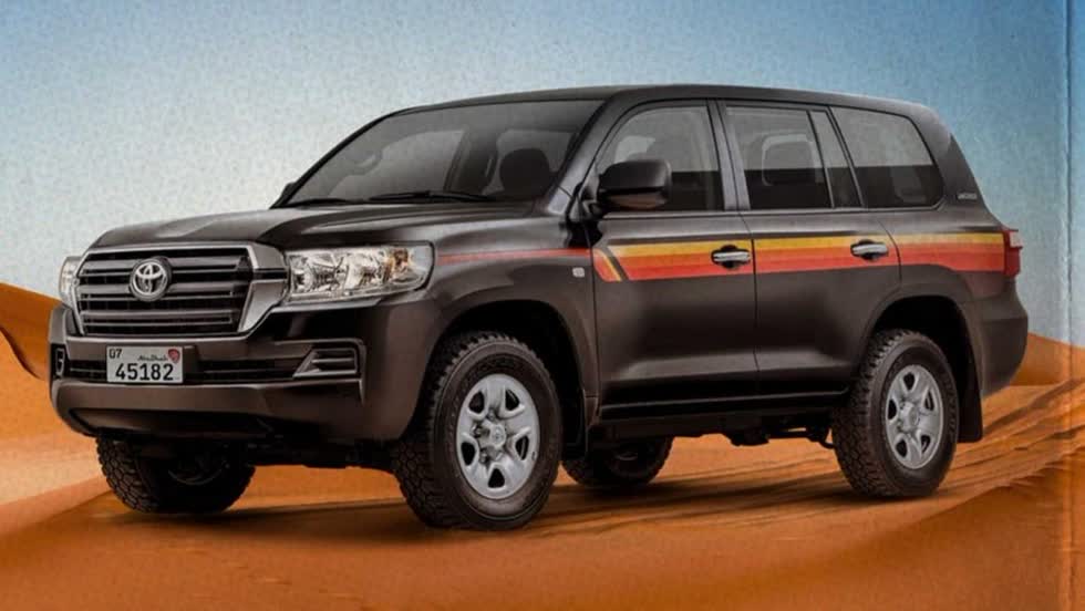 Toyota Land Cruiser Heritage Edition 2020 dành cho thị trường UAE.