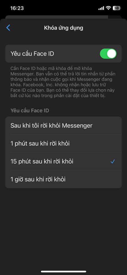 Messenger chính thức được Facebook tăng bảo mật, phải có mã pin mới vào xem được tin nhắn!