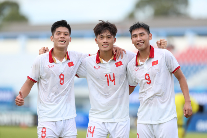 U23 Việt Nam có nòng cốt là các cầu thủ thuộc độ tuổi U20.