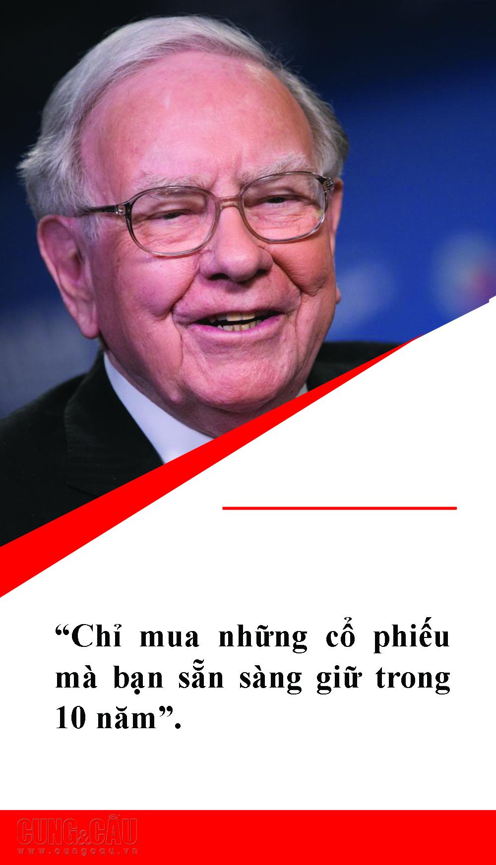 Những câu nói bất hủ của nhà đầu tư huyền thoại Warren Buffett