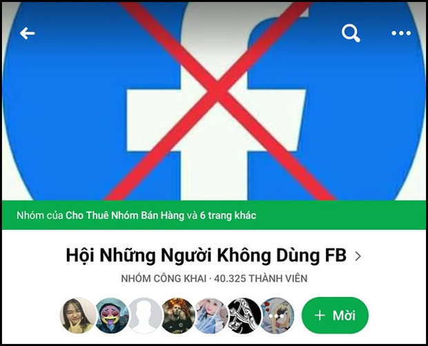 Đặc biệt nhất có lẽ là Hội những người không dùng FB cũng xuất hiện. Nhiều người thắc mắc về cách hoạt động của hội như thế nào?