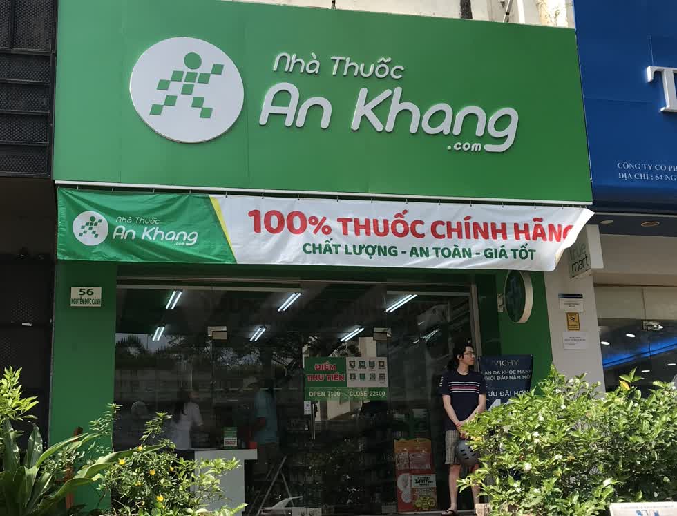 Thế Giới Di Động tự tin với chiến lược Bách Hóa Xanh + 1 nhà thuốc An Khang. Ảnh: Nguyên Phương