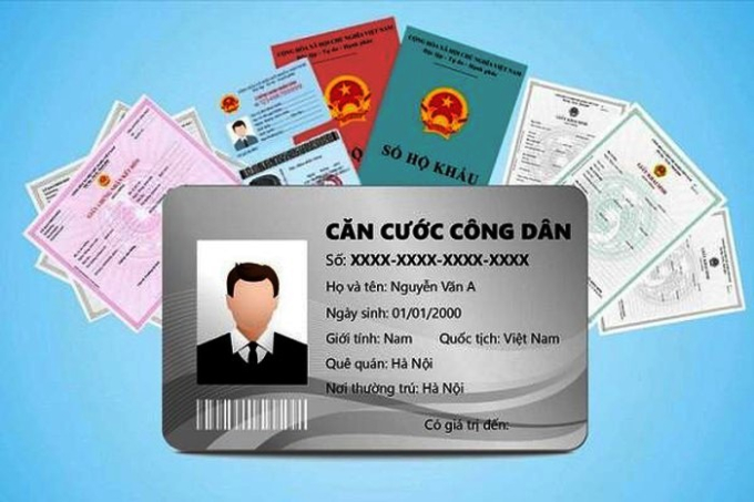 Thẻ CCCD gắn chip và và app VNEID sẽ tích hợp các loại giấy tờ quan trọng