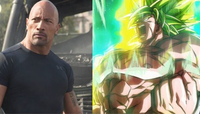 Dwayne Johnson sẽ như thế nào khi vào vai Broly trong Dragon Ball Super?