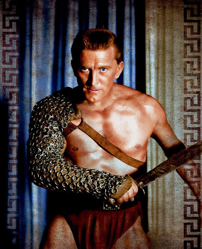   Kirk Douglas trong bộ phim 