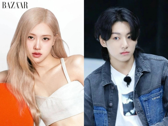 Từ đầu năm tới nay, Jungkook vướng tin đồn hẹn hò Rosé…