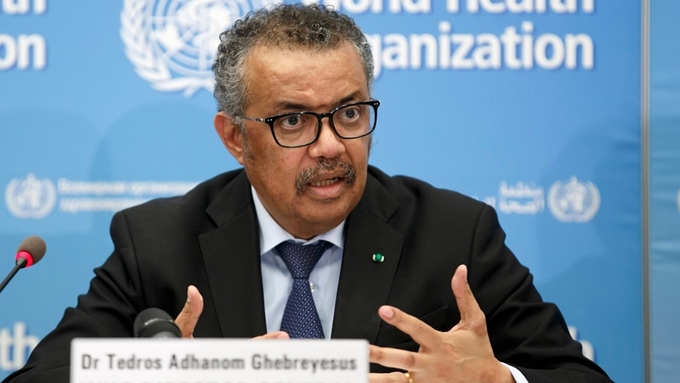 Tổng giám đốc WHO Tedros Adhanom Ghebreyesus