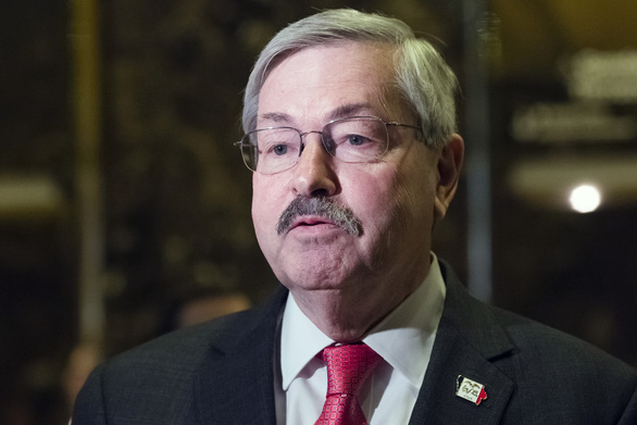   Đại sứ Mỹ tại Trung Quốc Terry Branstad - Ảnh: bloomberg  