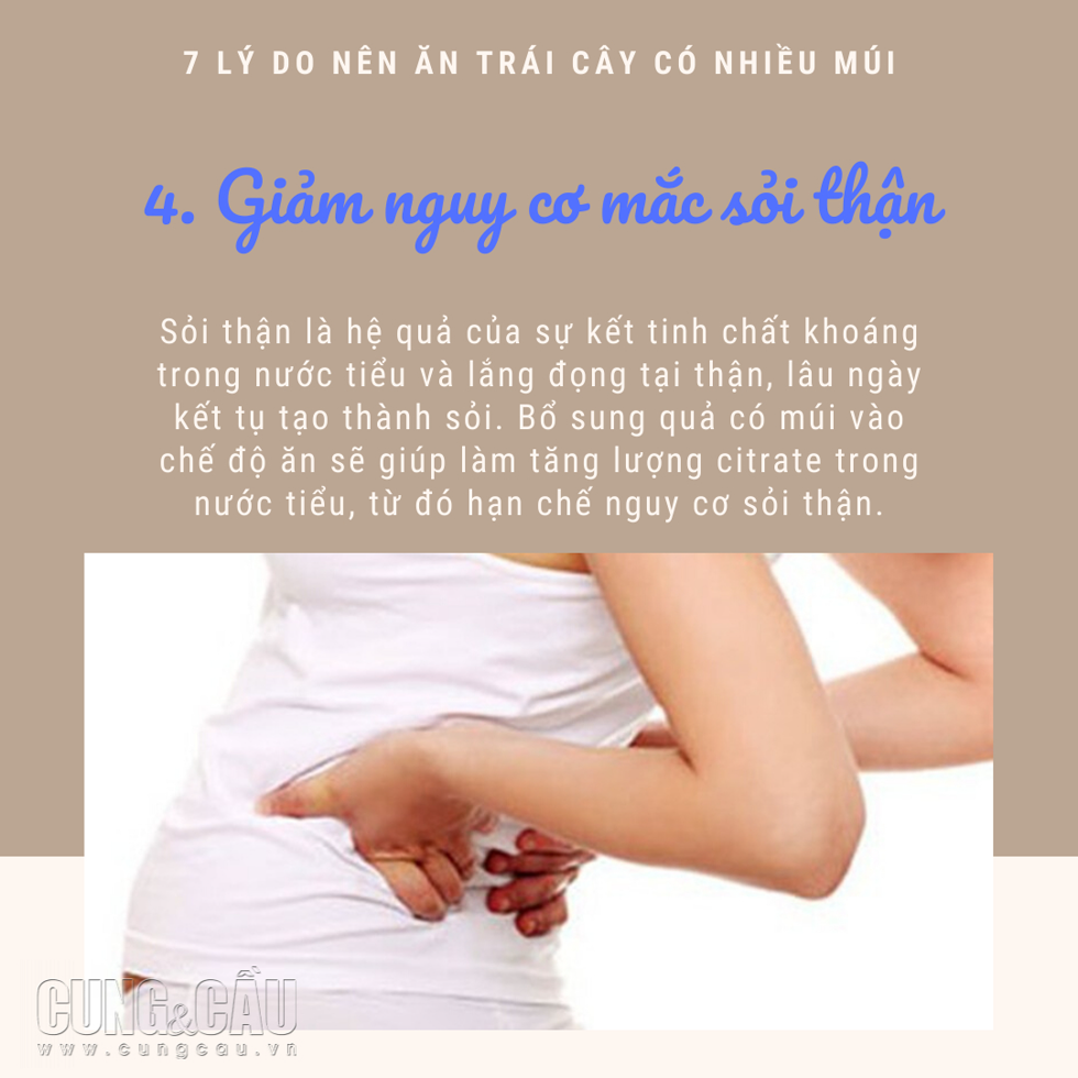 7 lý do nên tăng cường ăn trái cây có nhiều múi