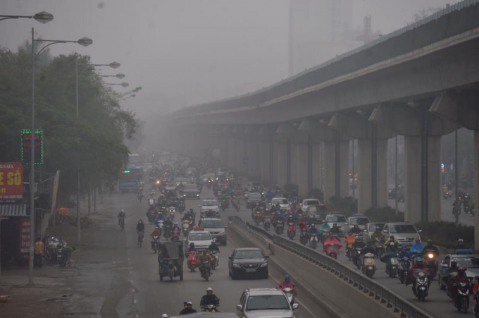 Những ngày qua Hà Nội rơi vào đỉnh điểm của ô nhiễm môi trường