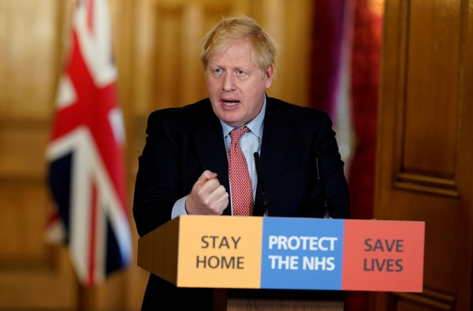 Thủ tướng Boris Johnson.