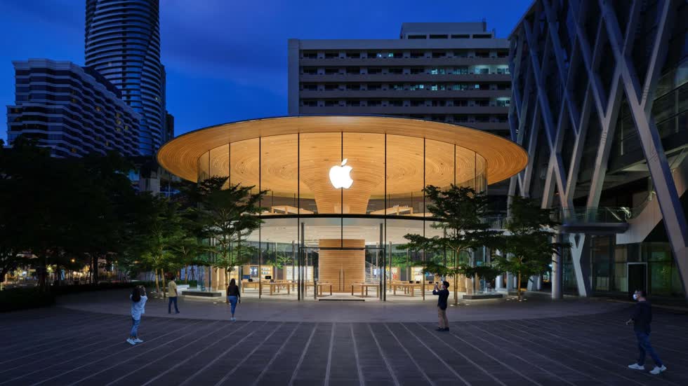 Chiêm ngưỡng cửa hàng Apple Store thứ 2 chuẩn bị mở cửa tại Bangkok, Thái Lan