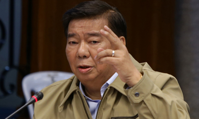   Thượng nghị sĩ Philippines Franklin Drilon. Ảnh: Manila Bulletin.  