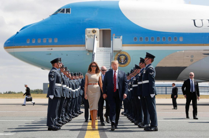 Tổng thống Mỹ được toàn quyền sử dụng chiếc chuyên cơ Air Force One. Ảnh: Getty.