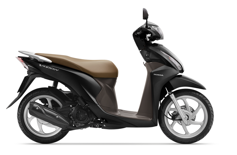 Honda Vision đen nâu