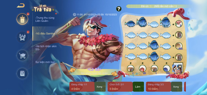 Tặng skin miễn phí, game 