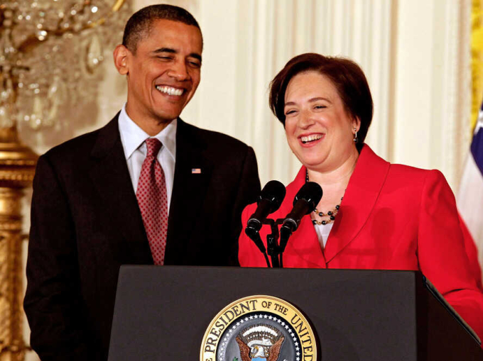 Nữ thẩm phán Elena Kagan. Ảnh: npr.org