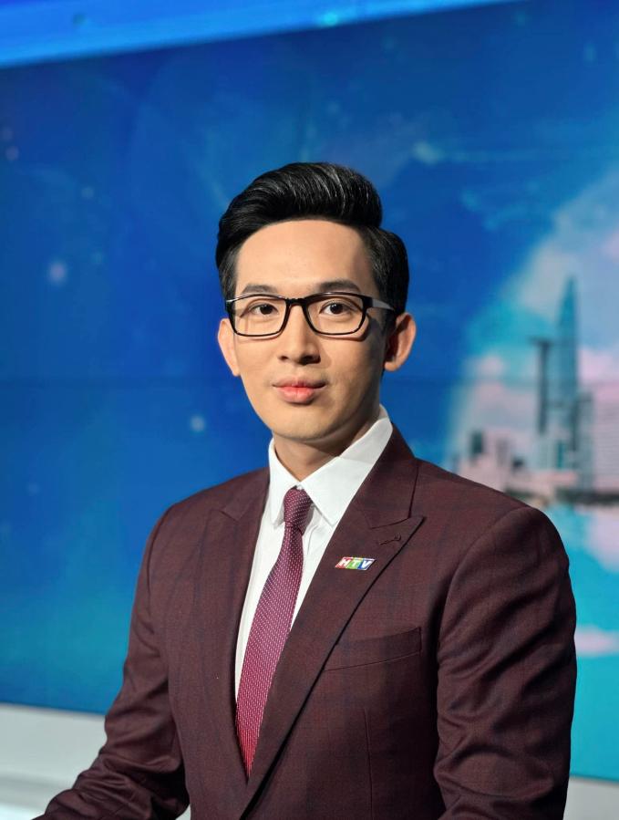 MC Phan Trung Hậu đang làm việc tại HTV