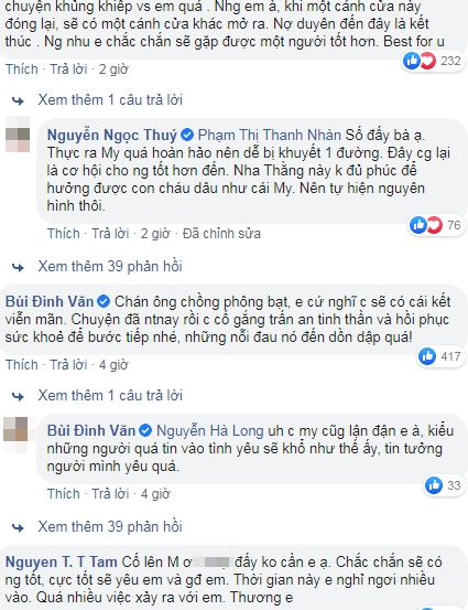 Cư đân mạng đồng cảm với Hà My. 