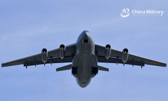   Máy bay vận tải Y-20 của Trung Quốc - Ảnh: China Military  