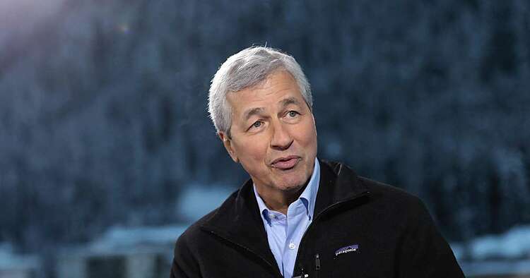 CEO JPMorgan Chase Jamie Dimon tại WEF Davos năm 2017. Ảnh: Bloomberg