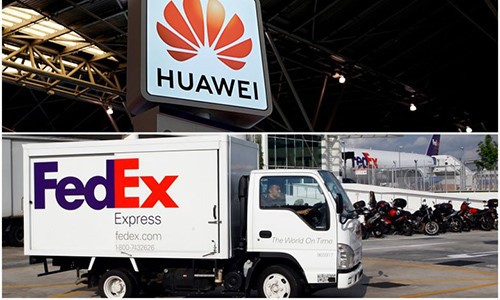 trung-quoc-yeu-cau-tap-doan-fedex-giai-thich-ve-vu-viec-lien-quan-huawei