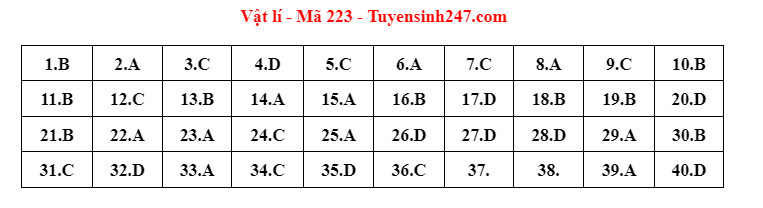 Đề thi và gợi ý đáp án môn Vật lí tốt nghiệp THPT 2022 - Ảnh 5.