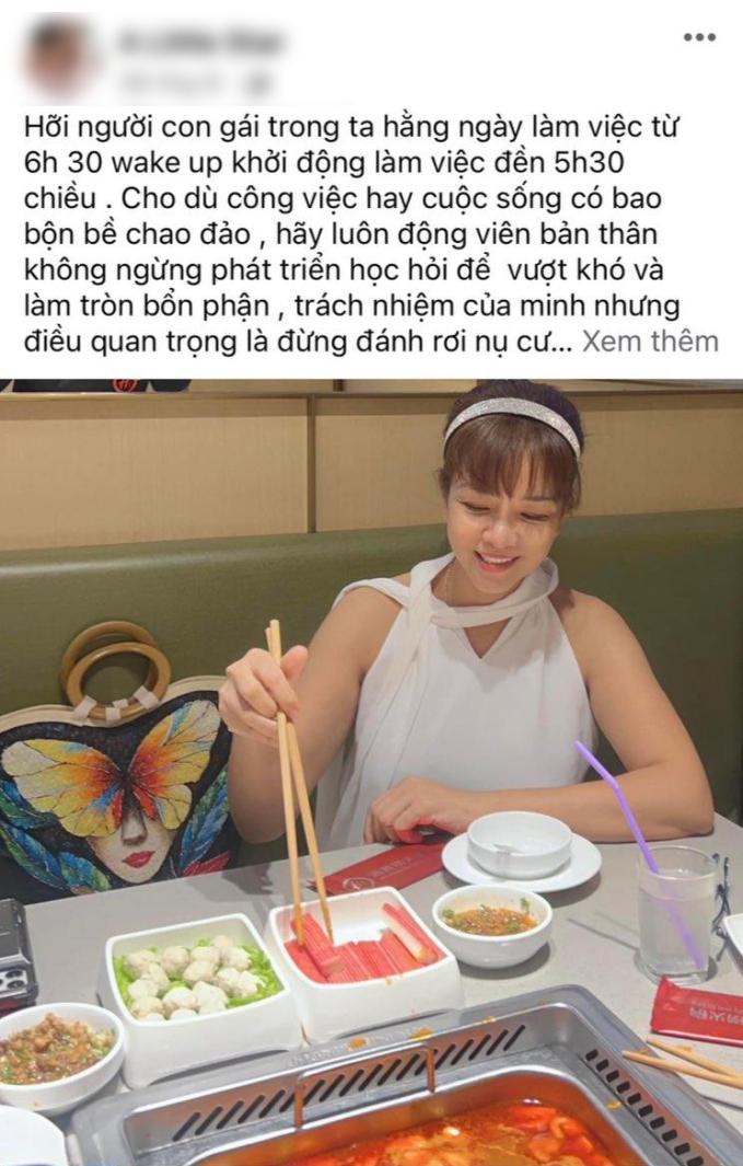 Hình ảnh gần đây nhất được vợ cũ 