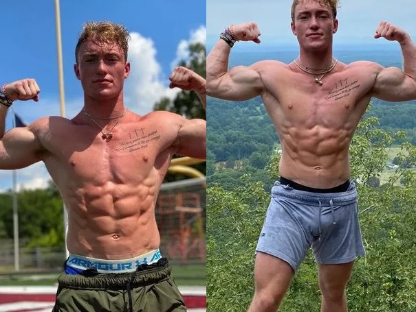 Lee Troutman là người đam mê tập gym.