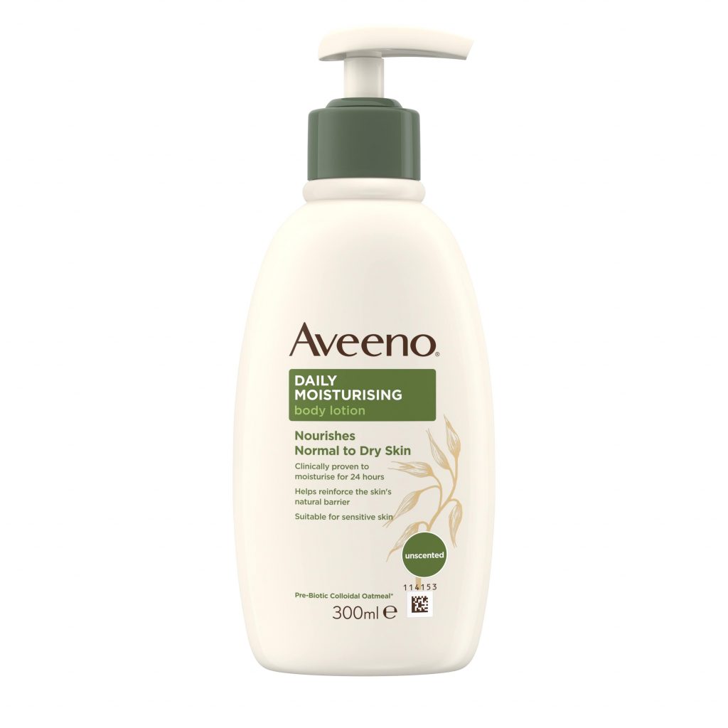 Aveeno Daily Moisturizing Lotion. 