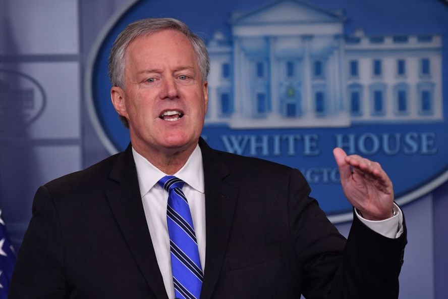 Chánh văn phòng Nhà Trắng Mark Meadows. Ảnh: AFP