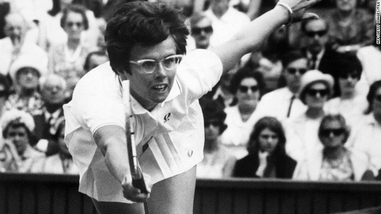 Bà Billie Jean King. 