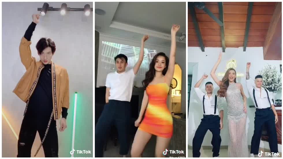 Nhiều nghệ sĩ Việt Nam đang đua nhau dùng TikTok.