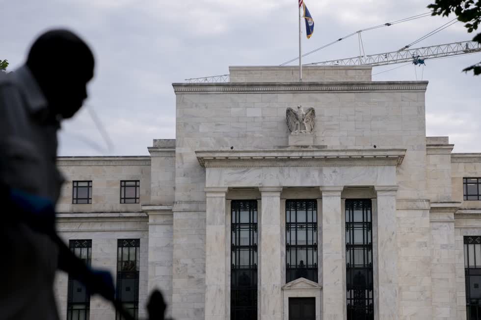   Trụ sở chính của Fed tại Washington. Ảnh: Bloomberg.  