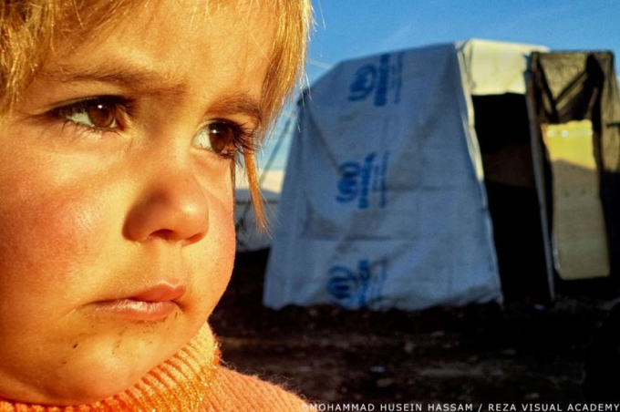 Chân dung một em bé Syria. (Nguồn: nationalgeographic.com)