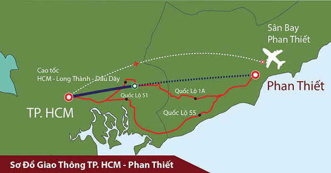 Khởi công tuyến cao tốc Dầu Giây – Phan Thiết vào quý 3/2020