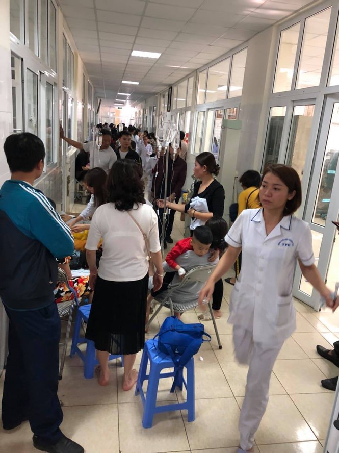 Có khoảng 130 cháu đã nhập viện nghi do ngộc độc thực phẩm