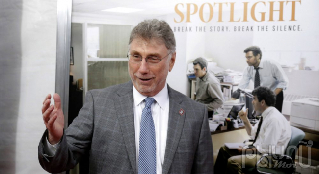 Marty Baron, chủ bút của The Boston Globe ngoài đời