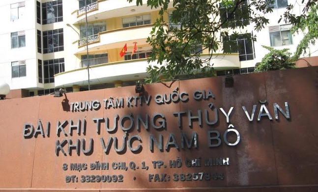 Đài Khí tượng Thủy Văn Khu vực Nam Bộ tại số 8 Mạc Đĩnh Chi.