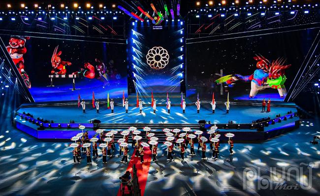 Hình ảnh Sao la giới thiệu 40 môn thi đấu tại SEA Games 31.