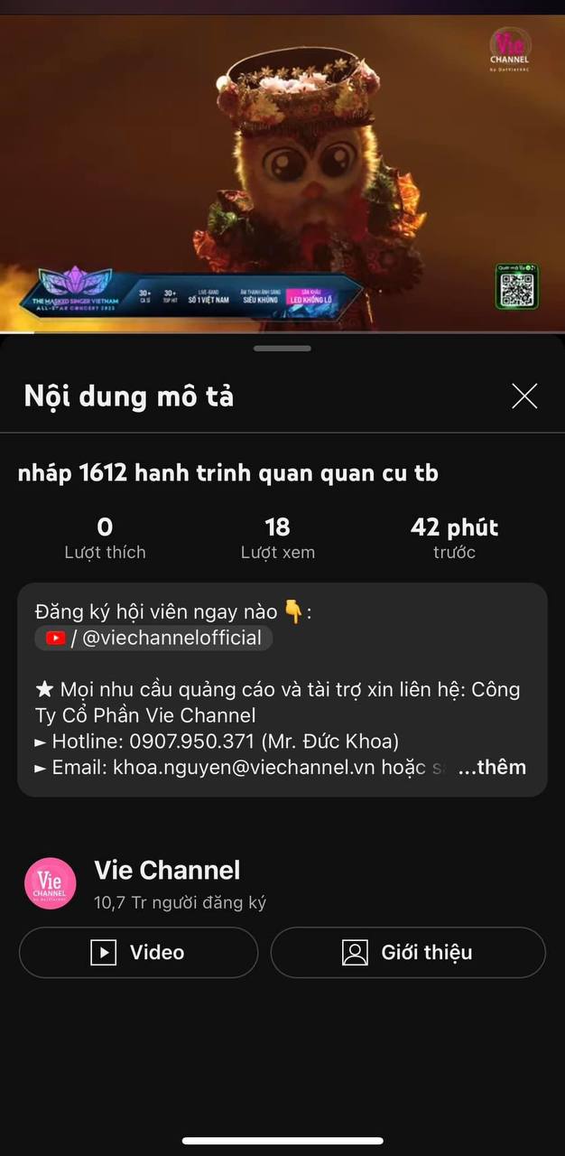 Hình ảnh chụp màn hình đoan clip 