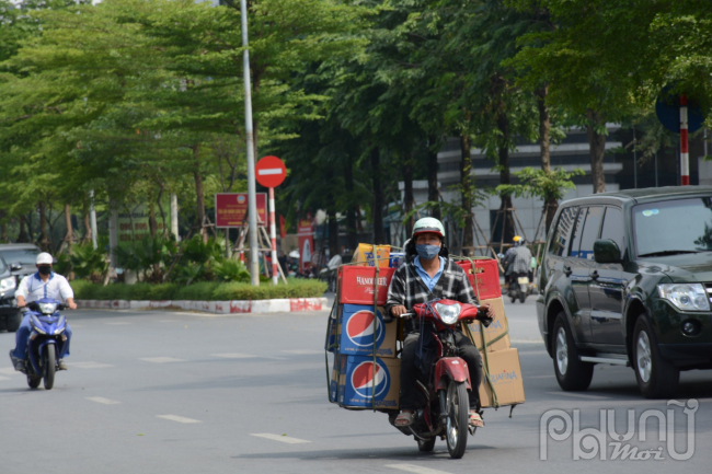 Mưu sinh dưới cái nóng trên 40 độ C