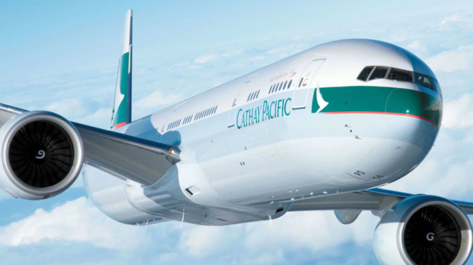 Xếp thứ 9 là hàng không Cathay Pacific của Hong Kong.