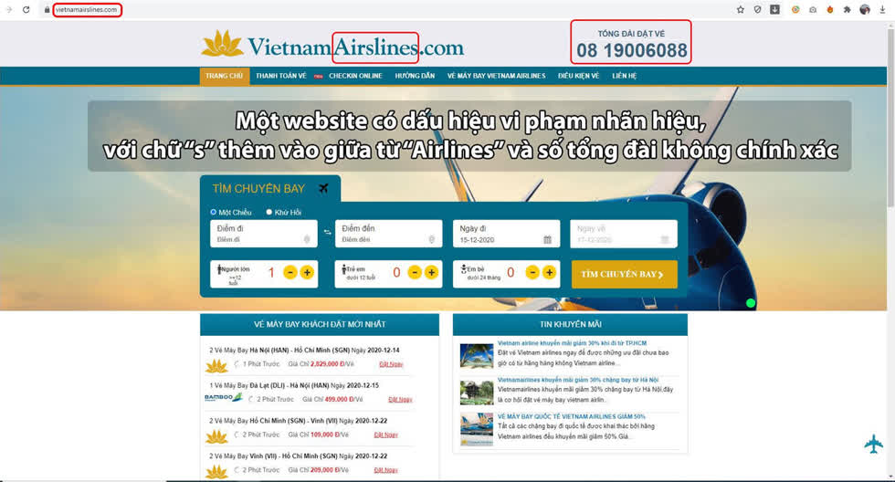   Trang web 