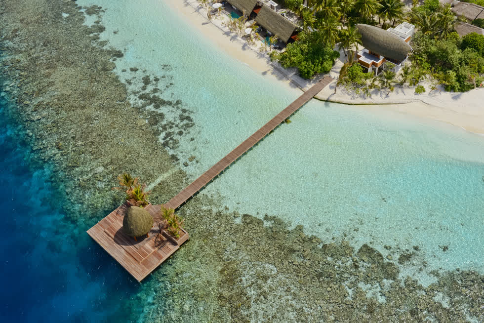 Kandholhu ở Maldives chỉ có 30 phòng khách.