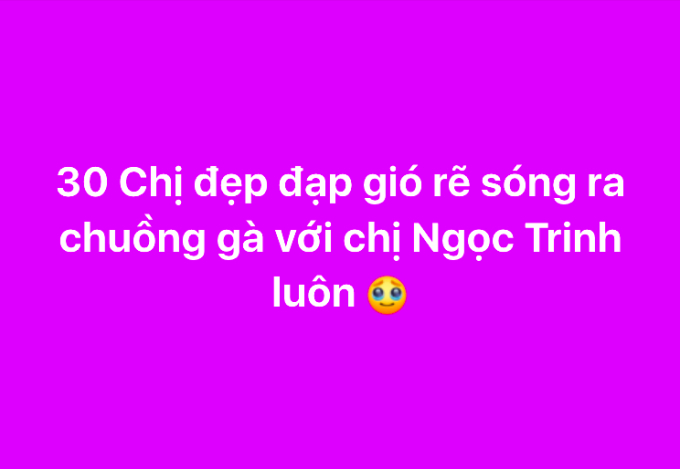 Thông tin về Ngọc Trinh đang chiếm sóng trên mạng xã hội