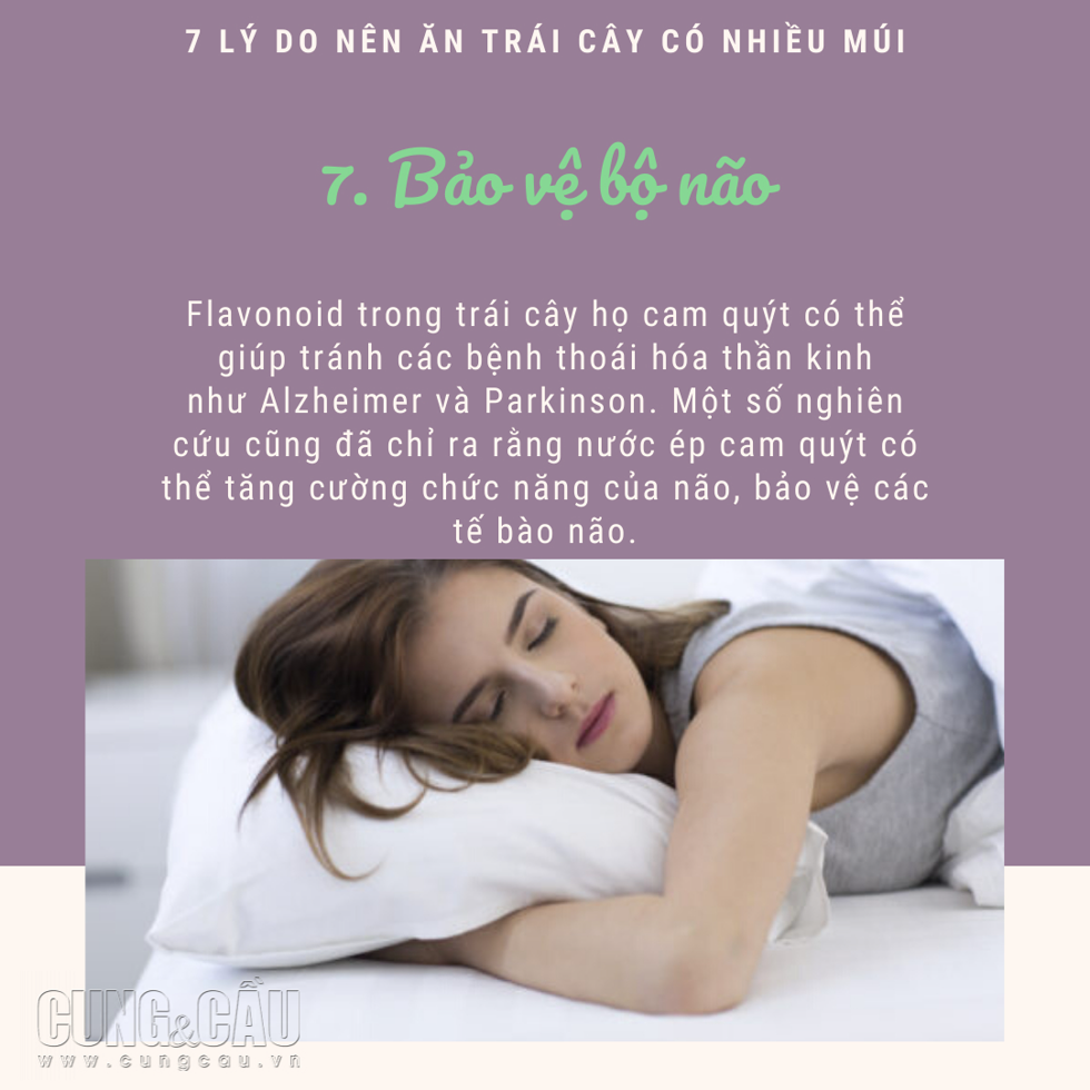 7 lý do nên tăng cường ăn trái cây có nhiều múi