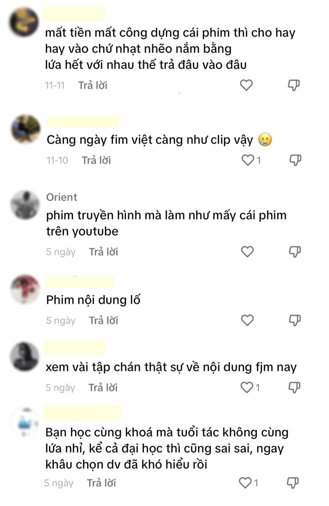 Bình luận của khán giả