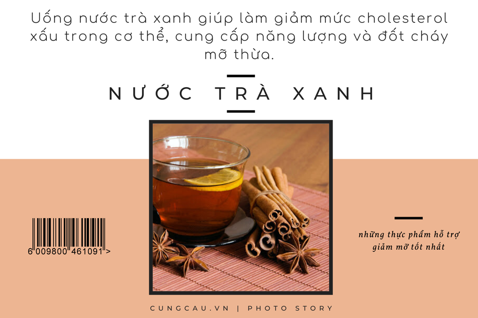 Những thực phẩm hỗ trợ giảm mỡ thừa cho cơ thể